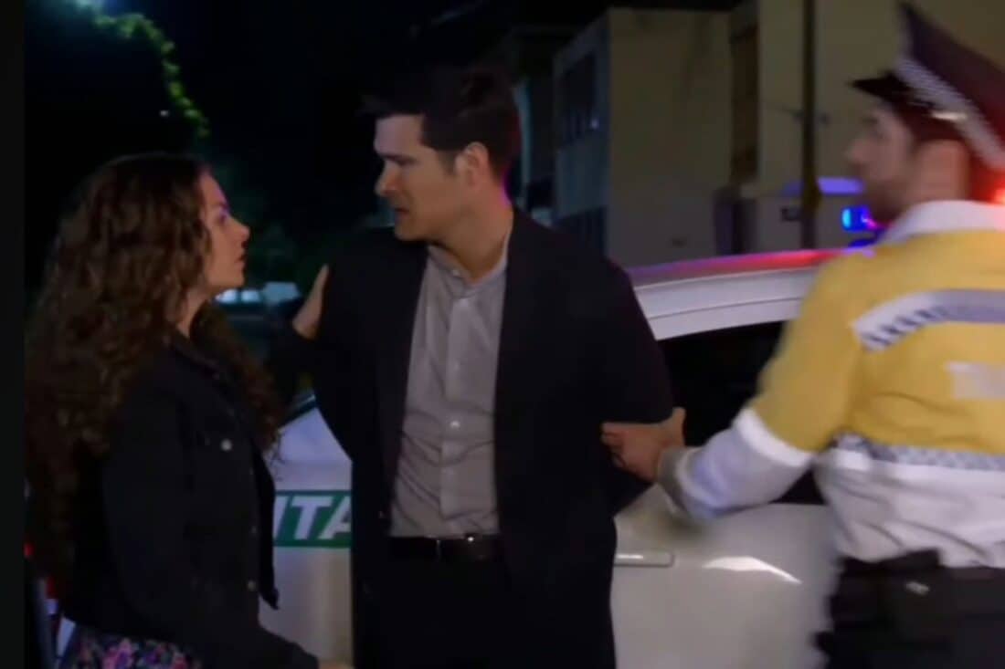 Personagem Leonardo em cena da novela 'Contigo Sim