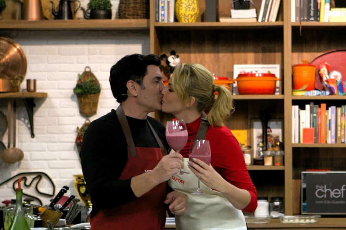 Ana Hickmann e Edu Guedes