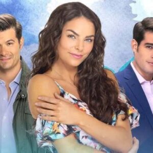 Cena de Contigo Sim com os personagens principais em um momento de conflito.