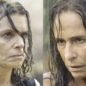 Deodora e Zefa Leonel em um confronto acalorado em No Rancho Fundo.