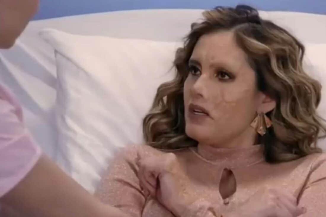 Em Contigo Sim, Samanta, em estado de embriaguez