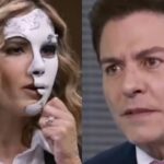 Cena da novela onde Geraldo anuncia a doação do hospital.