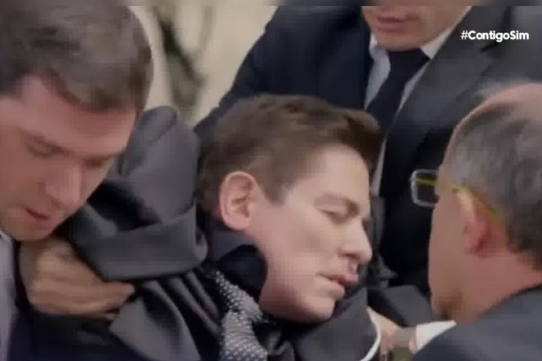 Geraldo se despede de Beatriz em um velório emocionante