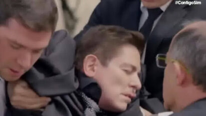 Geraldo se despede de Beatriz em um velório emocionante