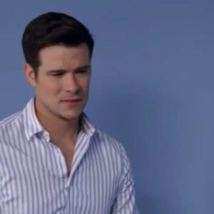 "Leonardo prometendo cuidar do bebê após a morte de Salma em hospital." ​