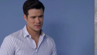 "Leonardo prometendo cuidar do bebê após a morte de Salma em hospital." ​