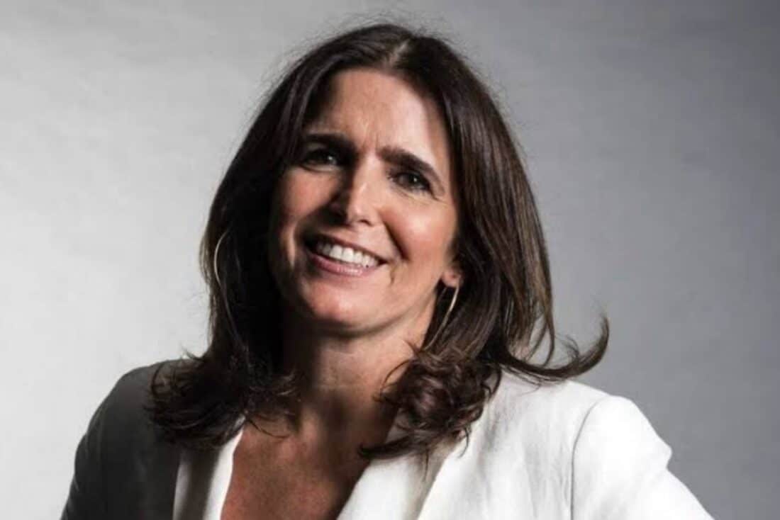 Malu Mader em uma cena de novela.