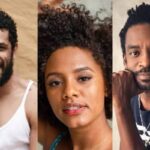 Jéssica Ellen, Fabrício Boliveira e Amaury Lorenzo em cena da novela "Volta por Cima".