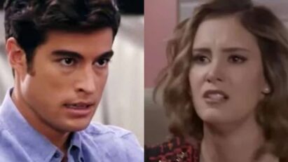 Samanta esbofeteia Álvaro em Contigo Sim