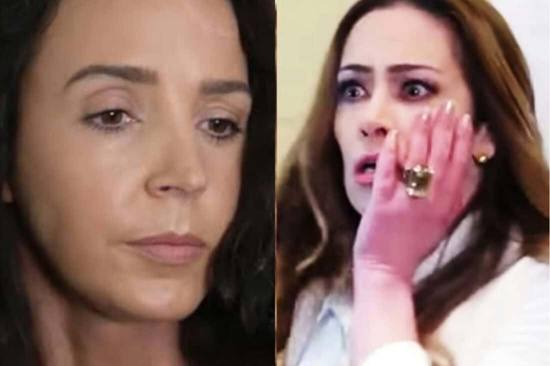 Adela defende Ângela e mete a mão na cara de Mirtes em cena marcante em Contigo Sim
