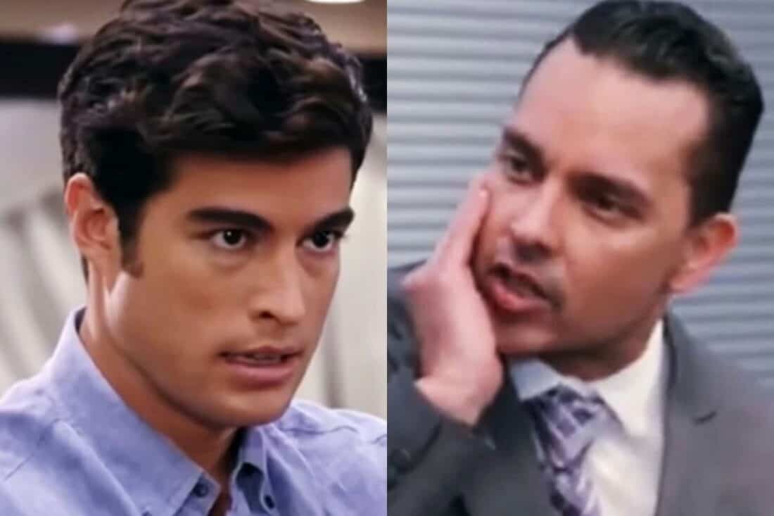 Álvaro vai parar na cadeia após defender Ângela de abusador em "Contigo Sim"