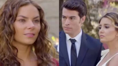 "Momento do casamento de Álvaro e Samanta, com Ângela emocionada ao lembrar de seu próprio casamento."