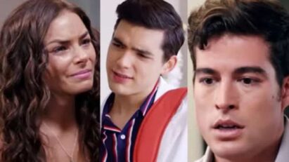 Eddie, protetor de Ângela, confronta Álvaro em cena tensa de Contigo Sim.