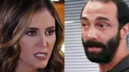 Samanta celebrando após a morte de Jerônimo.