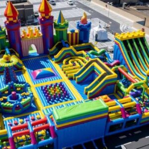 Flamboyant - Jump Around, maior castelo inflável da América Latina