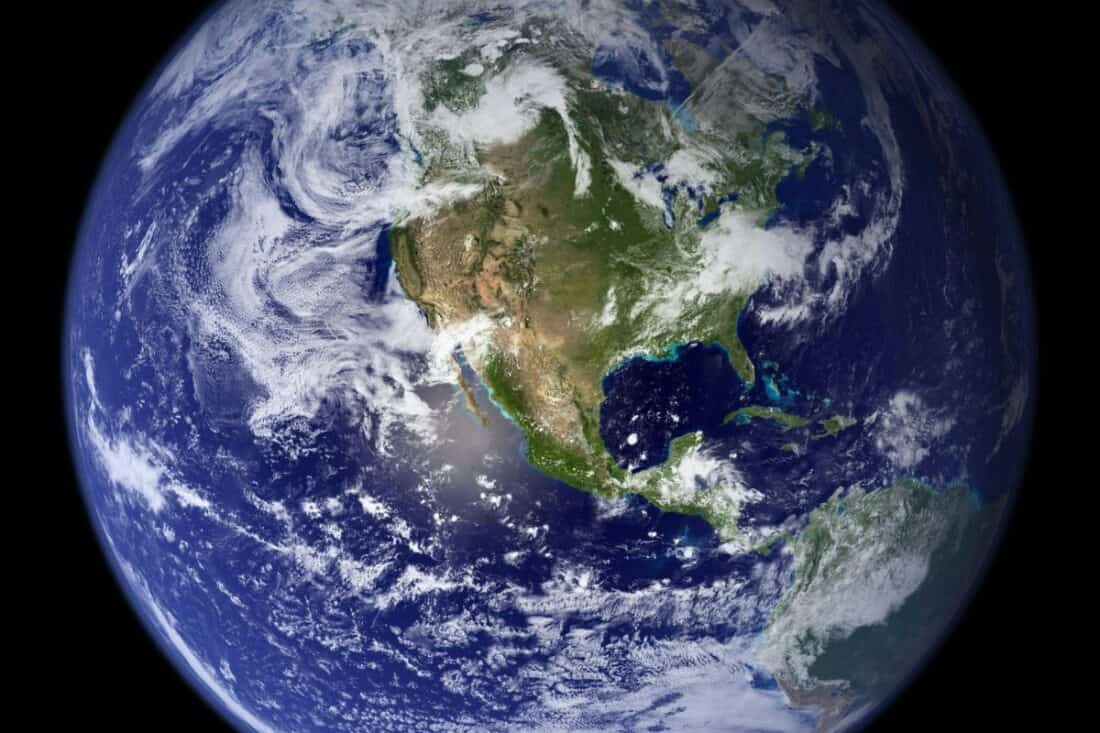 Gráfico mostrando a mudança na rotação da Terra