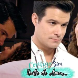 Contigo Sim: casado com Salma, Leonardo passa a primeira noite de amor com Ângela