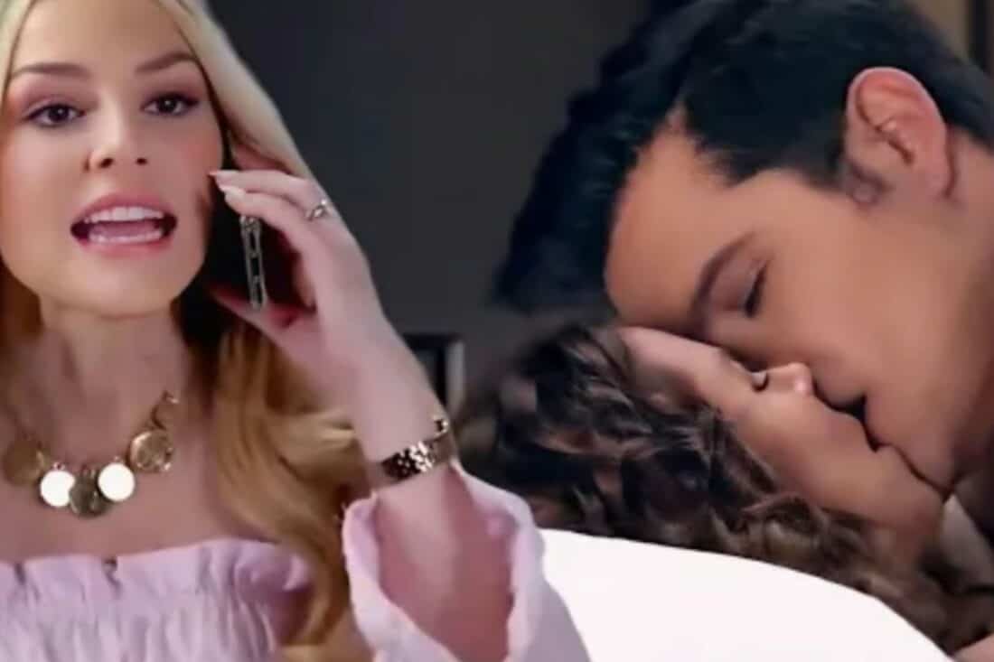 Leonardo e Ângela se abraçarão em um momento de intimidade, marcando a primeira noite juntos na novela "Contigo Sim". Salma, em um acesso de raiva, ligará para Leonardo, ameaçando e insultando Ângela, criando novos conflitos na trama.