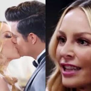 Leonardo e Salma se encaram em clima de tensão, durante uma discussão acalorada.