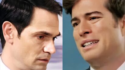 "Álvaro visita a UTI pediátrica e pede a Dário que salve a vida de seu filho recém-nascido em 'Contigo Sim