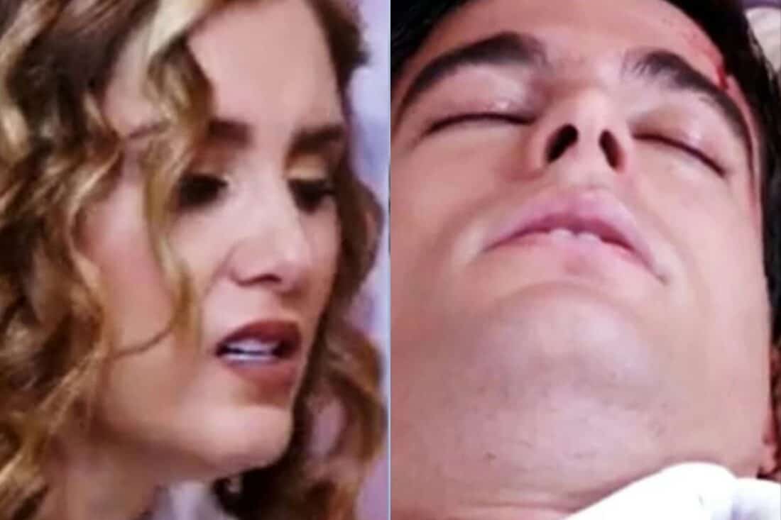 Álvaro é atacado por Samanta e luta pela vida
