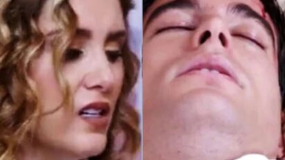 Álvaro é atacado por Samanta e luta pela vida