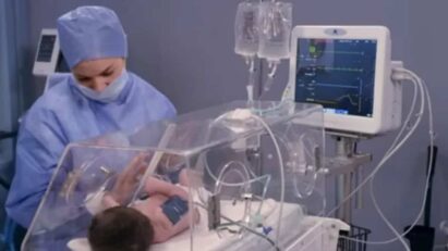 Ângela descobre que seu bebê está se recuperando