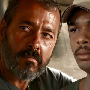 Cena de despedida de José Inocêncio e João Pedro em Renascer.