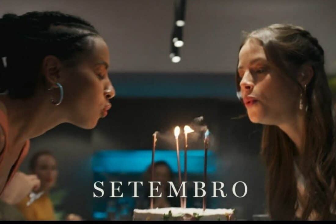 Cena do trailer mostrando a rivalidade entre Luma e Viola