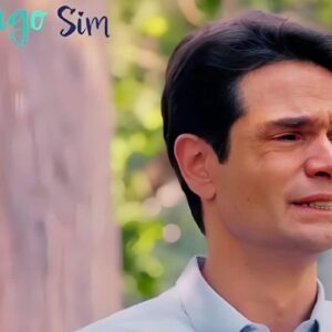 Dário hesitando em responder ao juiz durante a cerimônia