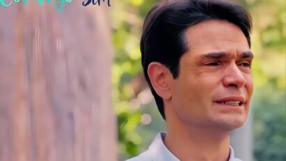 Dário hesitando em responder ao juiz durante a cerimônia