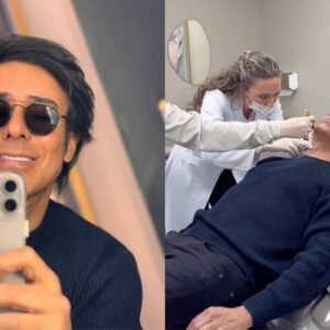 Guilherme, dupla de Santiago, realiza procedimento estético em clínica luxuosa de Porto Alegre