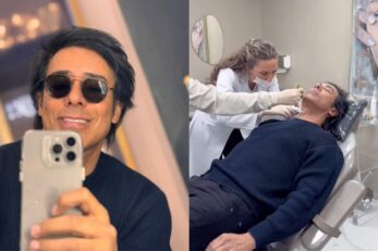 Guilherme dupla de Santiago realiza procedimento estetico em clinica luxuosa de Porto Alegre 347x231