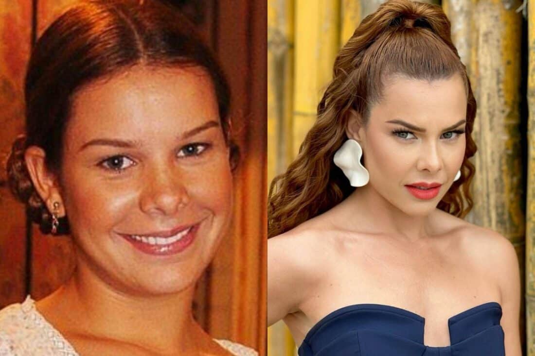 Fernanda Souza como Mirna na novela "Alma Gêmea".