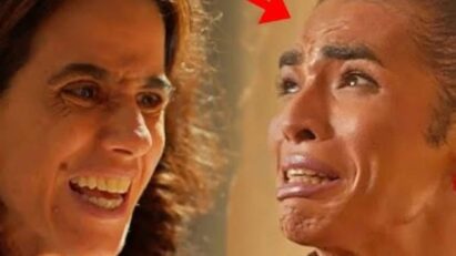 Tia Salete descobre que está sendo explorada por Corina Castelo em "No Rancho Fundo'