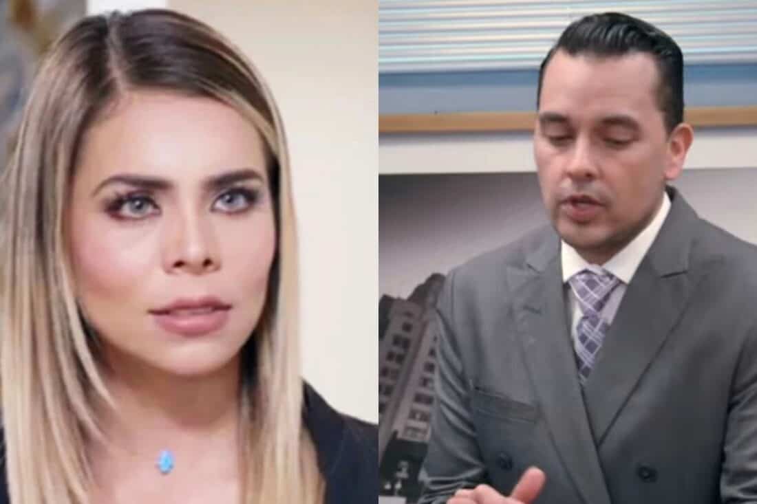 Clara e Ruth em uma tensa discussão no apartamento de Dário. Ângela enfrenta Fernando no escritório após a proposta indecente.