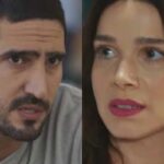 Tom e Maya em momento romântico durante capítulo de Família é Tudo.