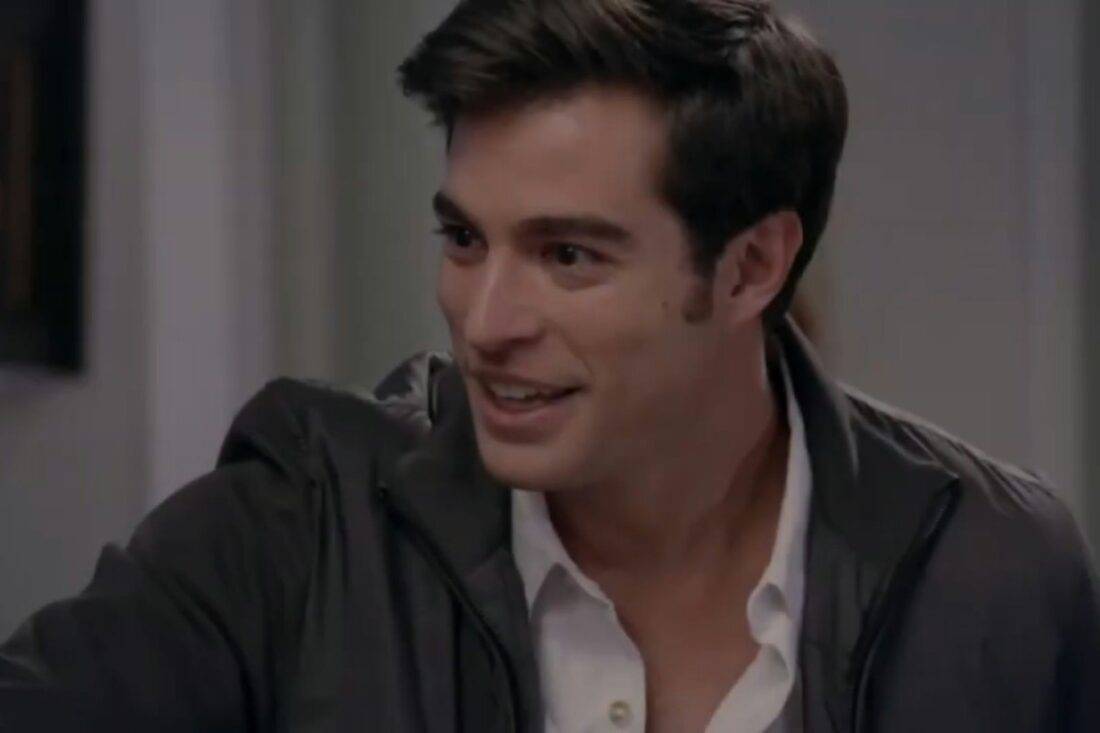 Álvaro começando a recuperar a visão após o acidente em Contigo Sim."