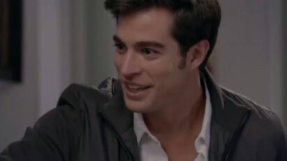 Álvaro começando a recuperar a visão após o acidente em Contigo Sim."