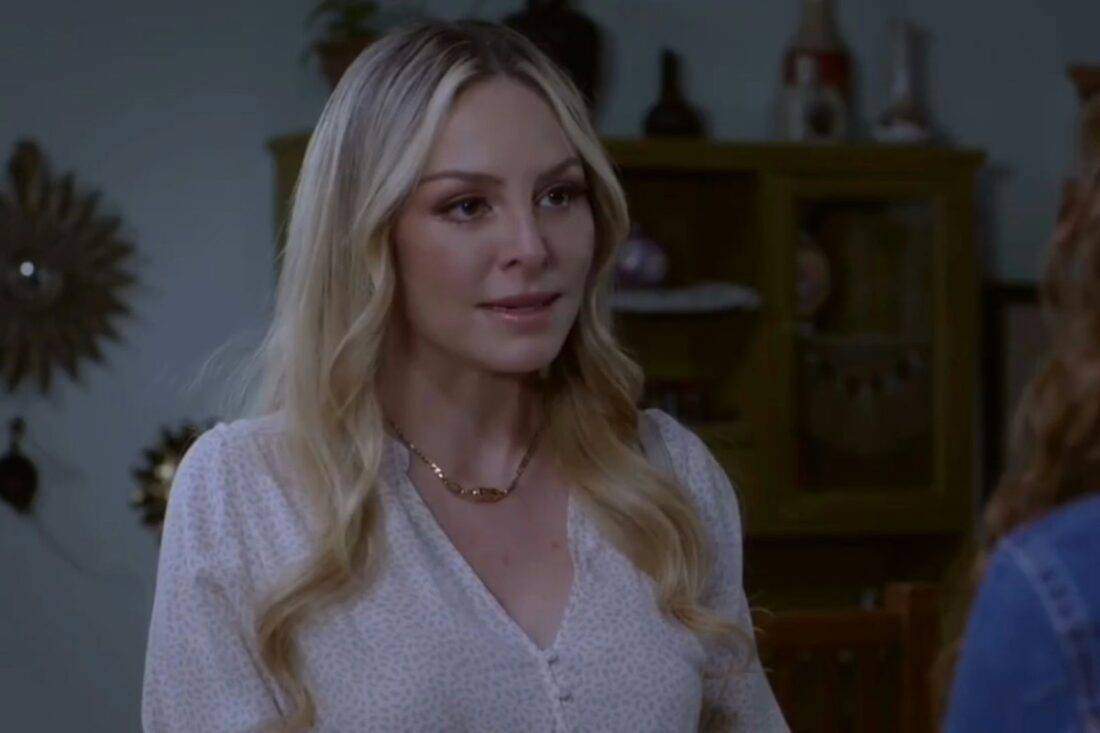 Ângela e Salma discutem intensamente em cena de Contigo Sim