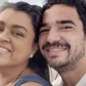 Caio Blat visita Preta Gil no hospital