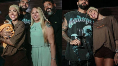 Gabigol celebrou seu aniversário em família