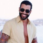 Uma foto de Gusttavo Lima sobre a polêmica envolvendo o cantor e as acusações de lavagem de dinheiro