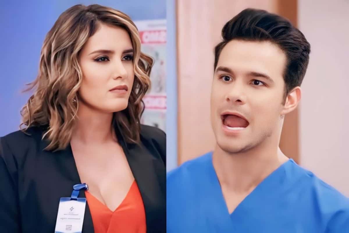 Leonardo confronta Samanta em uma cena tensa da novela Contigo Sim, exigindo a carta que pode mudar tudo
