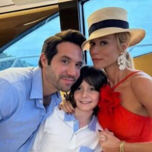 Henrique em sua lancha, minutos antes da tragédia em Mania de Você