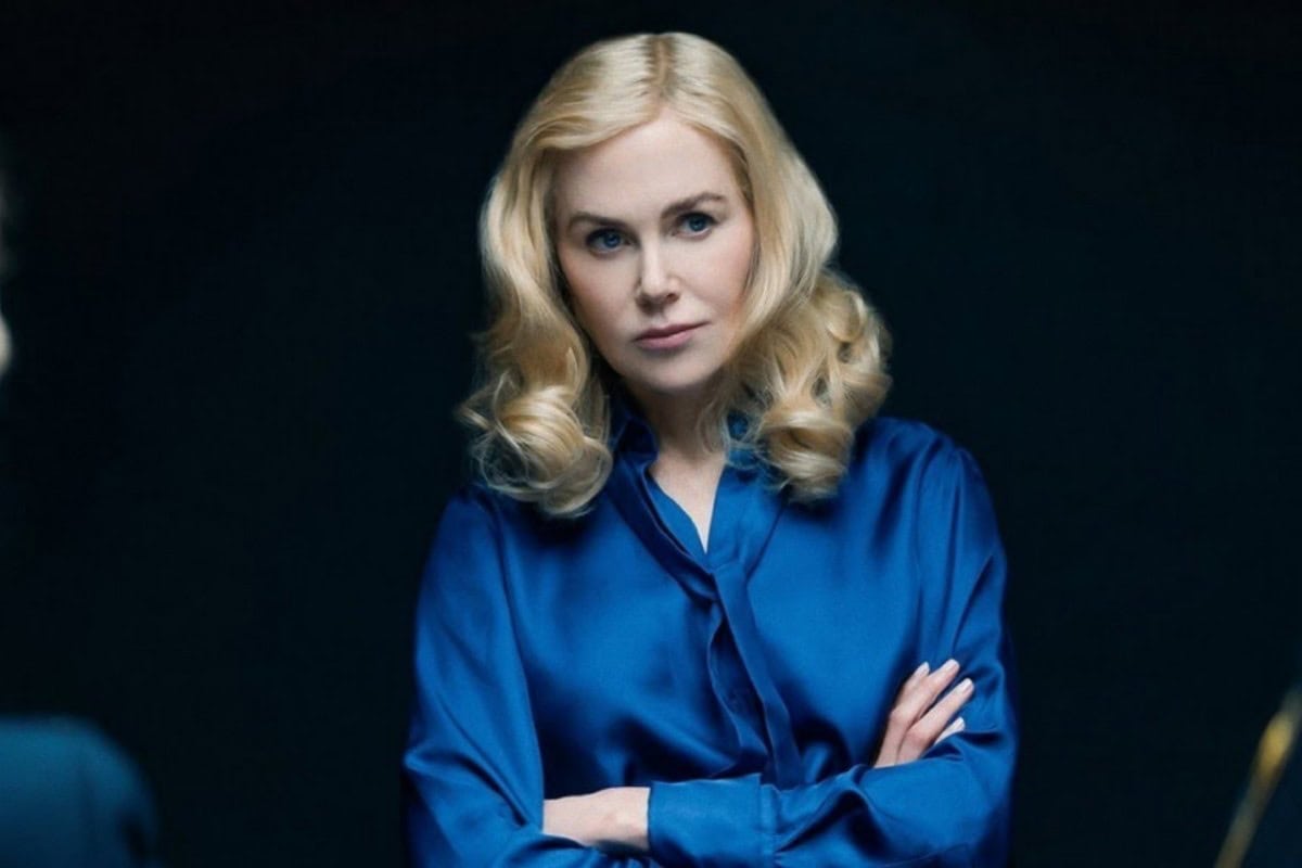 Imagem de Nicole Kidman como Greer Garrison Winbury, investigada pela polícia em O Casal Perfeito.
