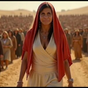 Gretchen como Pecora, demônia fictícia criada em IA para a novela inventada Prefeita de Sodoma