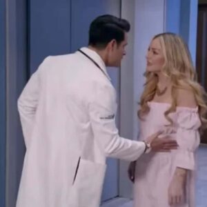 Salma confronta Leonardo e o ameaça com a guarda da filha