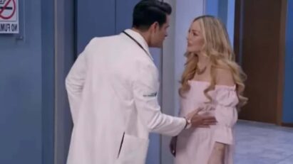 Salma confronta Leonardo e o ameaça com a guarda da filha