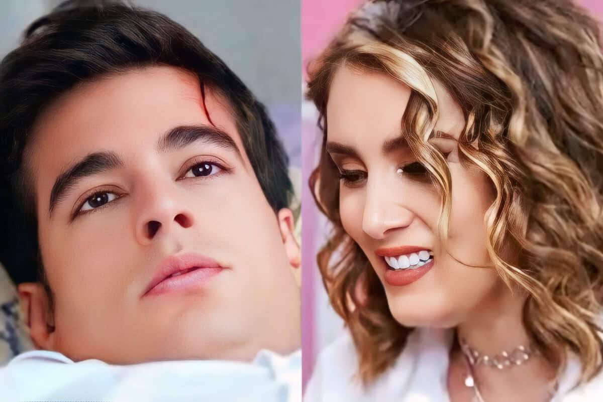 Samanta agride Álvaro fisicamente e o droga.